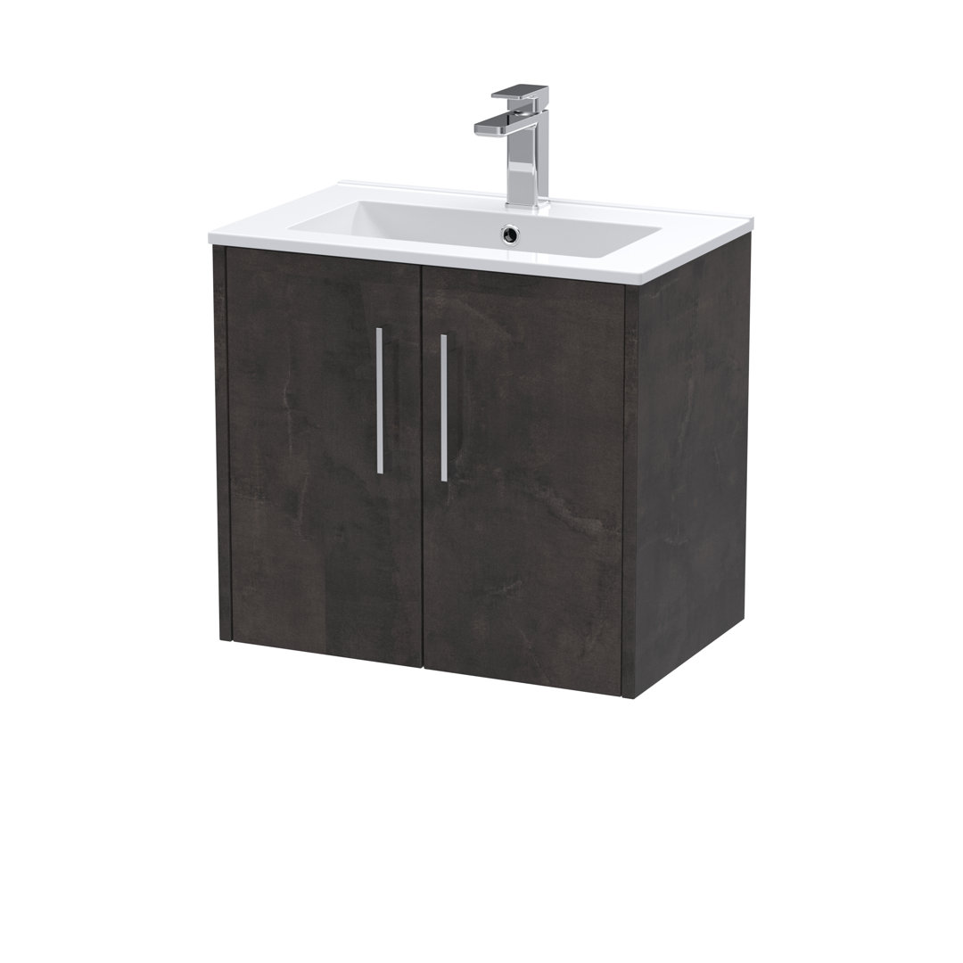 Juno 600mm Wall Hung Single Vanity Unit