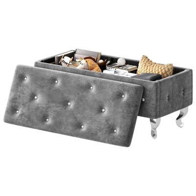 Storage Ottoman Bench by House of Hampton