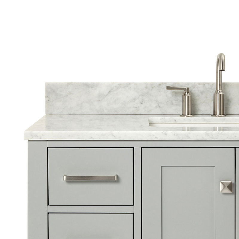 43" Single Bathroom Vanity Set, Gray