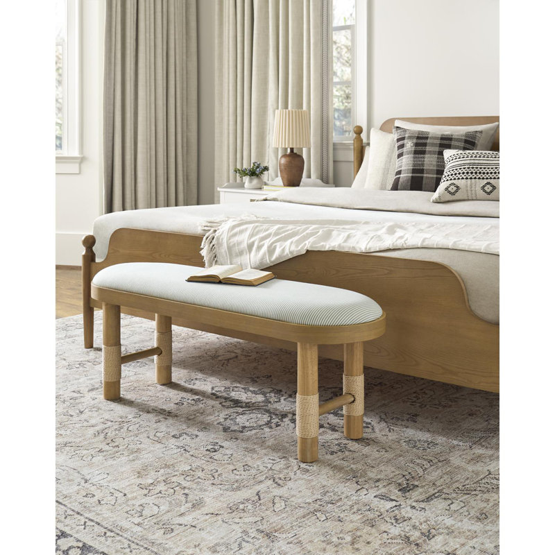 Becki Owens X Livabliss Esmarca Bench, Blue