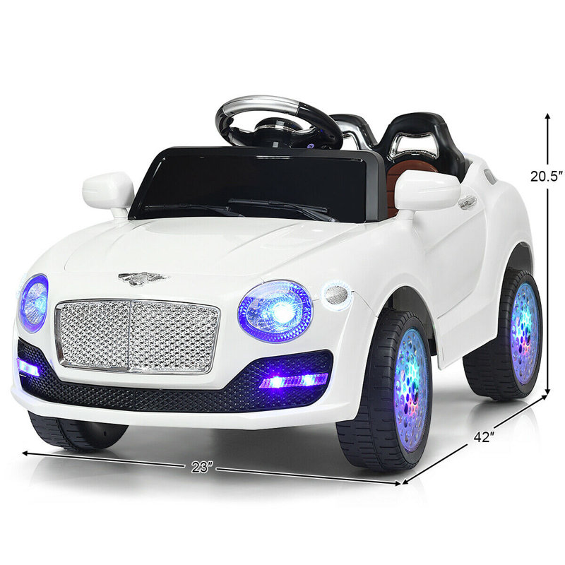 Voiture électrique pour enfants, Blanc