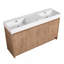 Lavabo de salle de bain en résine 60 pouces