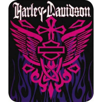 Couverture super douce et super moelleuse Harley Davidson