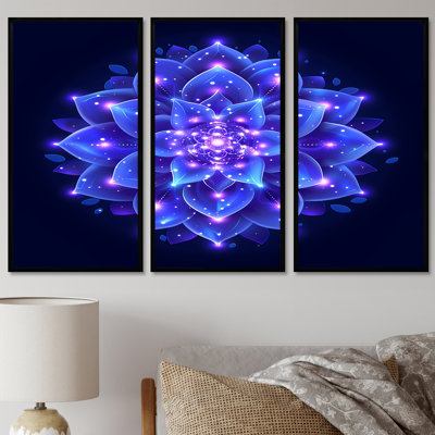 Ensemble de décoration murale Rusch - Boho Mandala