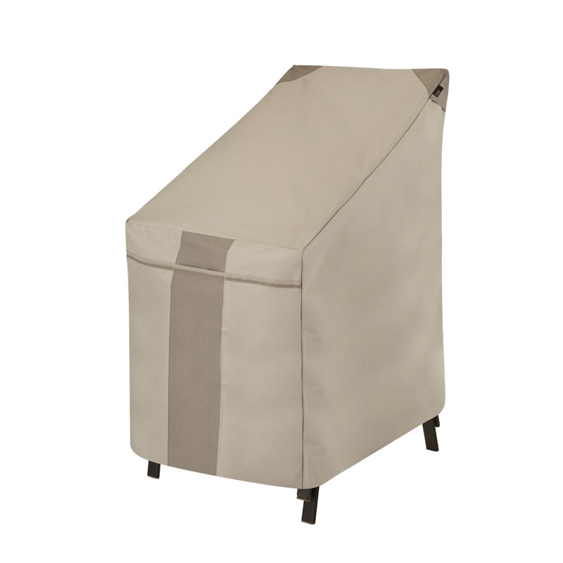 Modern Leisure Monterey Patio Swivel Lounge Chair Cover, 37.5"L x 39.25"W x 38.5"H, Beige, 45" H x 35.5" W x 25.5" D