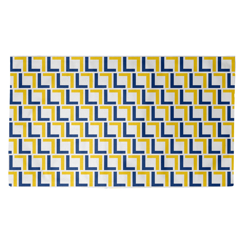 Performance Washable Geometric Indoor Rug, Rectangle 3' x 5'