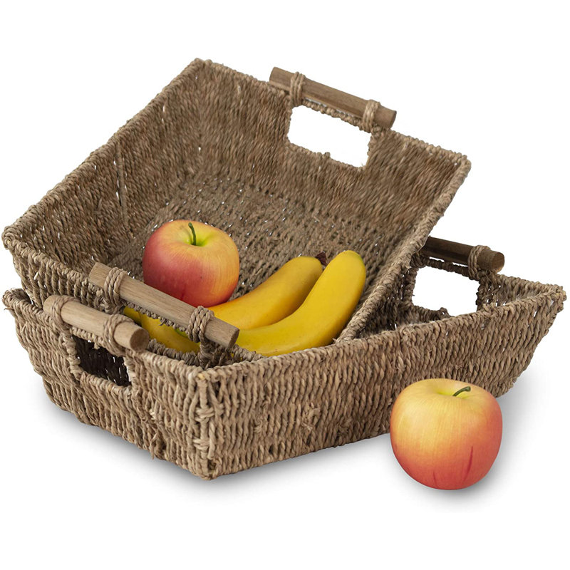 17 Stories Wicker Decorative Basket