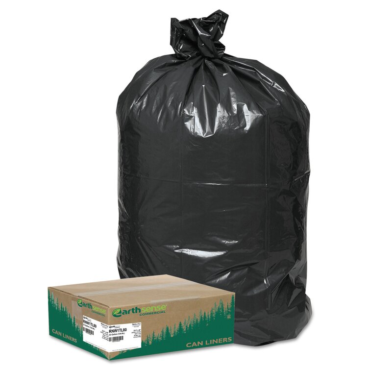 Large 33-Gal Trash Bags, 80 Count