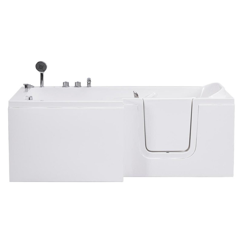 Coniston 1700mm x 855mm Freestanding Acrylic Bathtub, Left