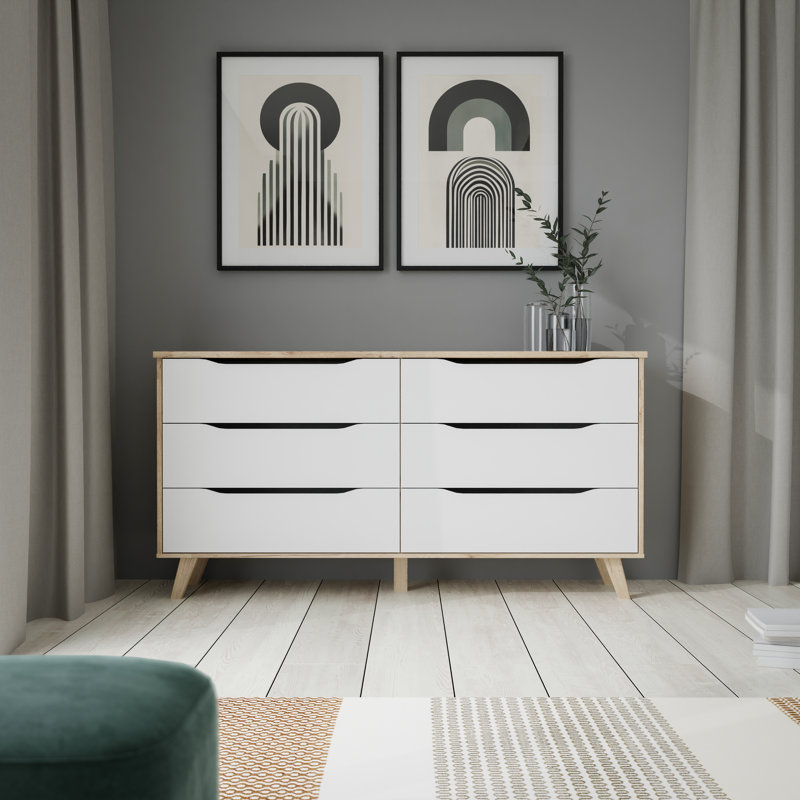 Renee 164.7cm W 3 - Drawer Chest of Drawers