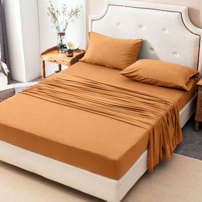 100% T-Shirt Cotton Super Soft Comfy Breathable Fits Mattress Up To 20" Extra Deep Pocket