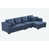 Polyester bleu est en rupture de stock