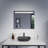 ANZZI Rectangular Frameless LED Back Lighting Bathroom Mirror with Defogger-1688189965