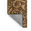 Tapis brun français lavable à la machine-1660188539