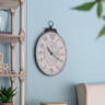 One Allium Way® Antique Oval Wall Clock | Wayfair