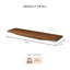 Tablettes murales flottantes en bois Sephine
