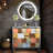 Solid Wood Bathroom Cabinet
