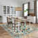Goldene Boho Washable Botanical Beige Area Rugs for Living Room, Low-Pile Floral Rug with Non Slip Backing For Bedroom Dining Room