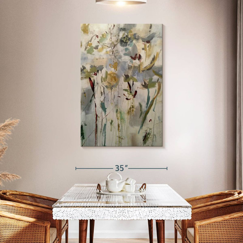 Floral Light, 48" H x 32" W