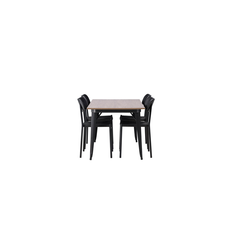 Caudill 4 - Person Dining Set