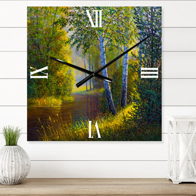 Metal Wall Clock