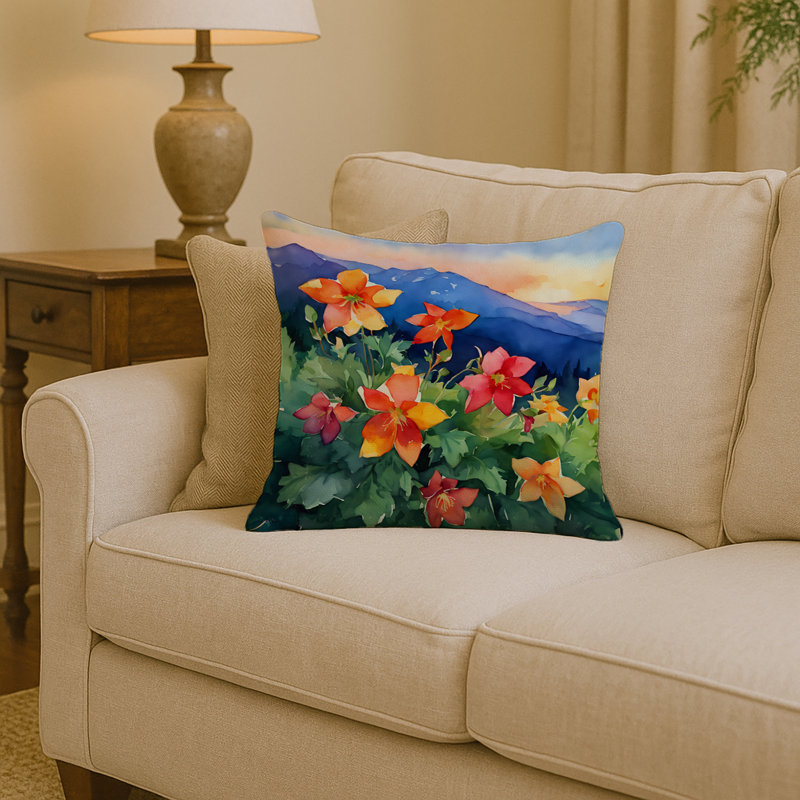 Coussin Colorado, Carré 14 po