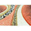 Tapis orange / beige / vert Walter-35991996