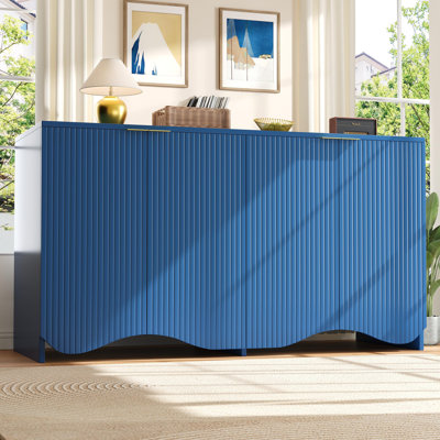 Sideboard With 4 Doors 140×40×85Cm