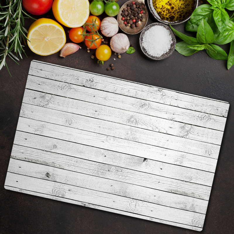 Risner Tempered Glass Chopping Board, 52cm x 80cm