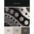 Machine Washable Paulett Casual Moroccan Rug in Gray – Black Binding-1924337516