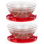 Ensemble de bols à mélanger en verre 20 pièces