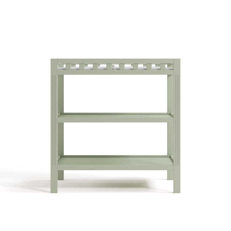 Table à langer avec coussin Morningside, Sauge