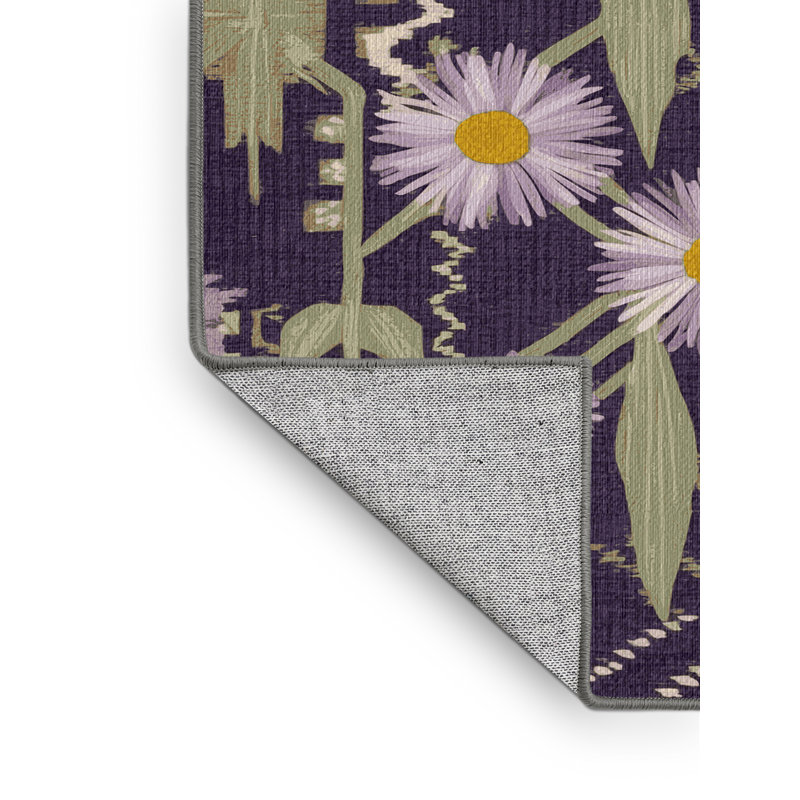 Tapis lavable Mojave Aster Southwestern, Tapis de couloir 2 pi x 4 pi