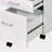 Chrome Finish File Cabinet
