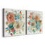 «Rose Garden I», ensemble de 2 reproductions d'art sur toile tendue-809166984