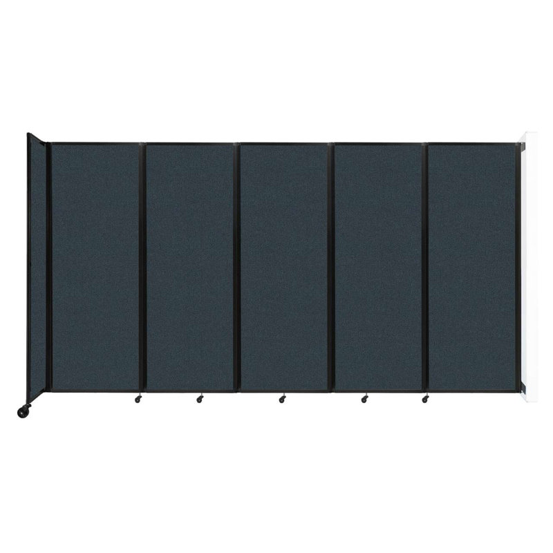 Office Partitions, Blue Spruce, 90" H x 366" W x 12" D, 5