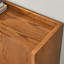 Buffet de couleur noyer, armoire de rangement avec rangement, armoire de rangement rustique