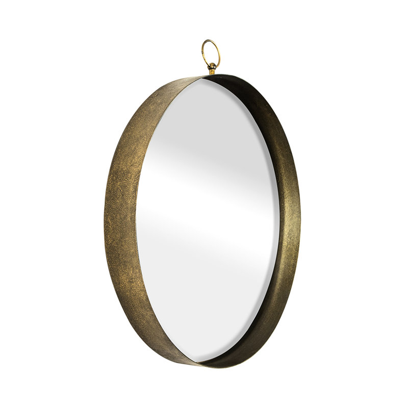 Miroir doré 24 po x 28 po. Transformez votre maison avec un cadre de miroir de salon, de chambre à coucher, de coiffeuse, de vestibule, de couloir. Créez une belle ambiance dans