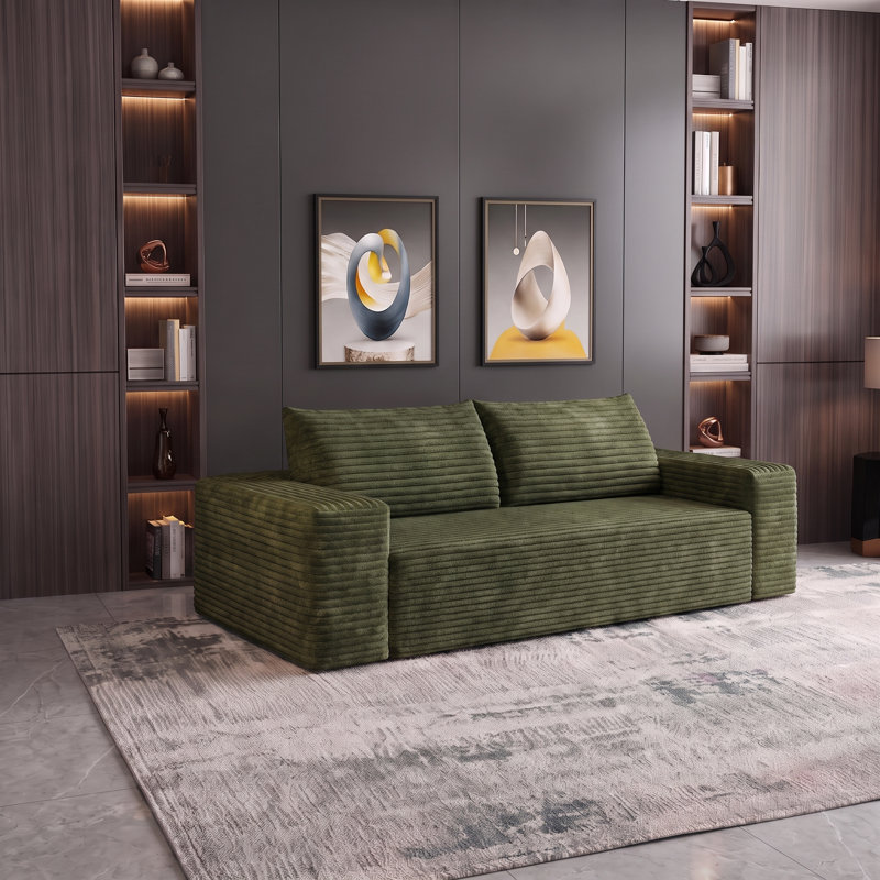 Canapé d'appoint 63 po, Vert