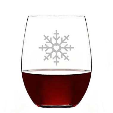 The Holiday Aisle® Thomason 4 - Piece 15oz. Glass Drinking Glass