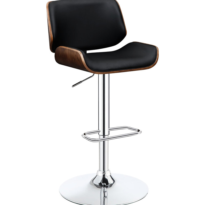 Mobilier de bar moderne de style Mid-Century - noir et solide