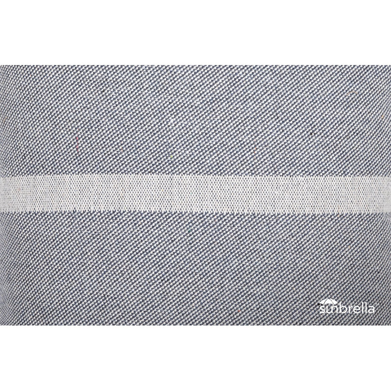 Glyph Rectangle Indoor/Outdoor Pillow Cover & Insert, Indigo