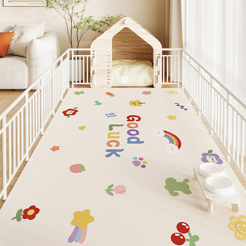 Tapis pour animaux de compagnie, H 0,15 po x l 27,40 po x P 55 po 