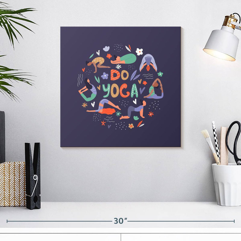 Senne Do Yoga, 16" H x 16" W