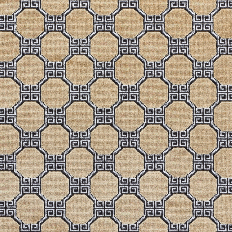 Tissu de velours Octavia, Or
