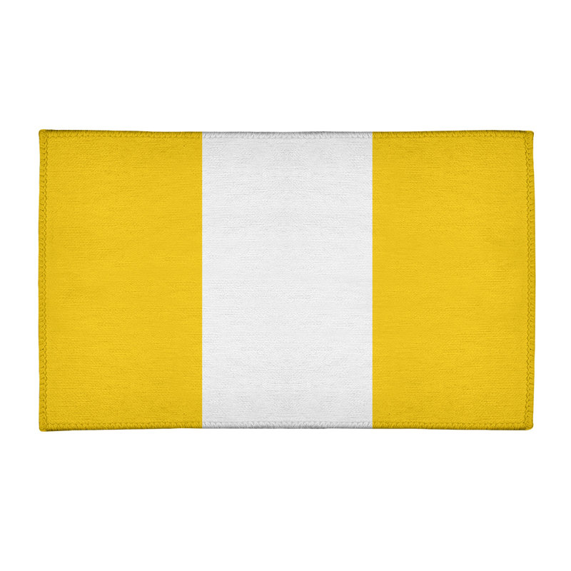 Tapis de zone jaune, Rectangle 3 pi x 5 pi