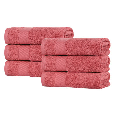 Ensemble de 6 serviettes en coton Kendell