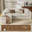 104.3" Upholstered Cloudy Sectional-2014667366