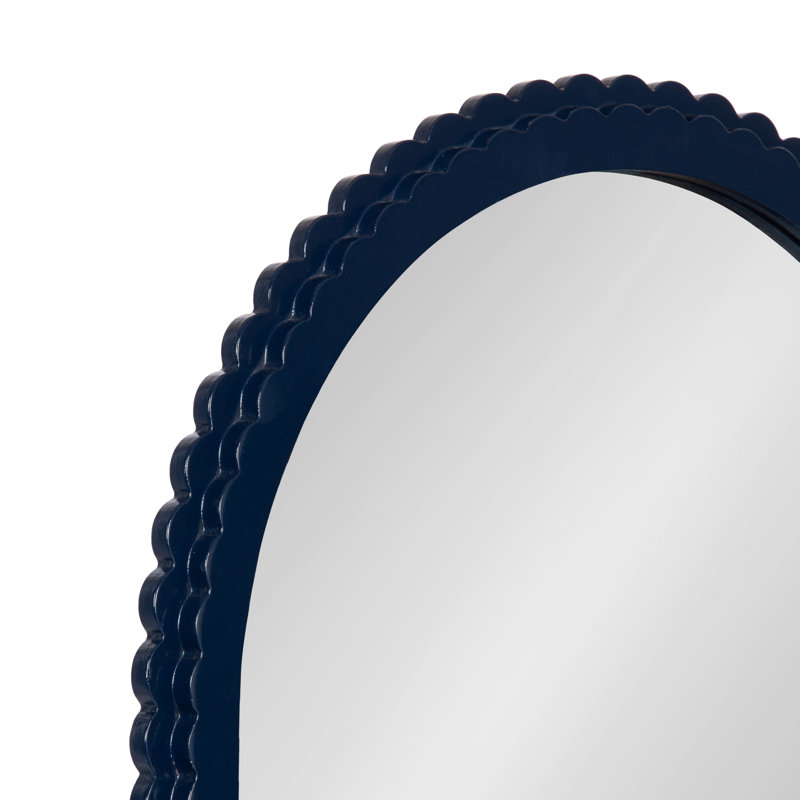 Miroir mural Scallia, 30 po x 20 po, Marine