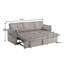 Canapé-lit modulaire coulissant en velours côtelé 2 pièces Vaya-395208099